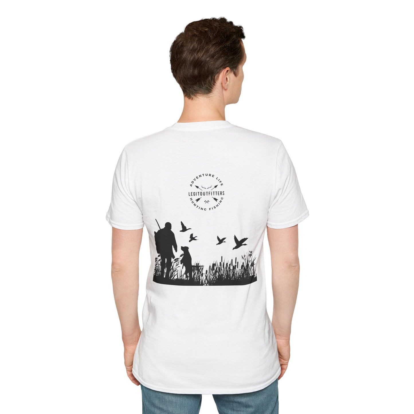 Duck Hunting T-Shirt – Vintage Waterfowl Hunter Tee for Outdoorsmen & Sportsmen