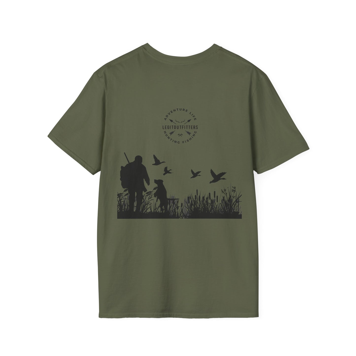 Duck Hunting T-Shirt – Vintage Waterfowl Hunter Tee for Outdoorsmen & Sportsmen