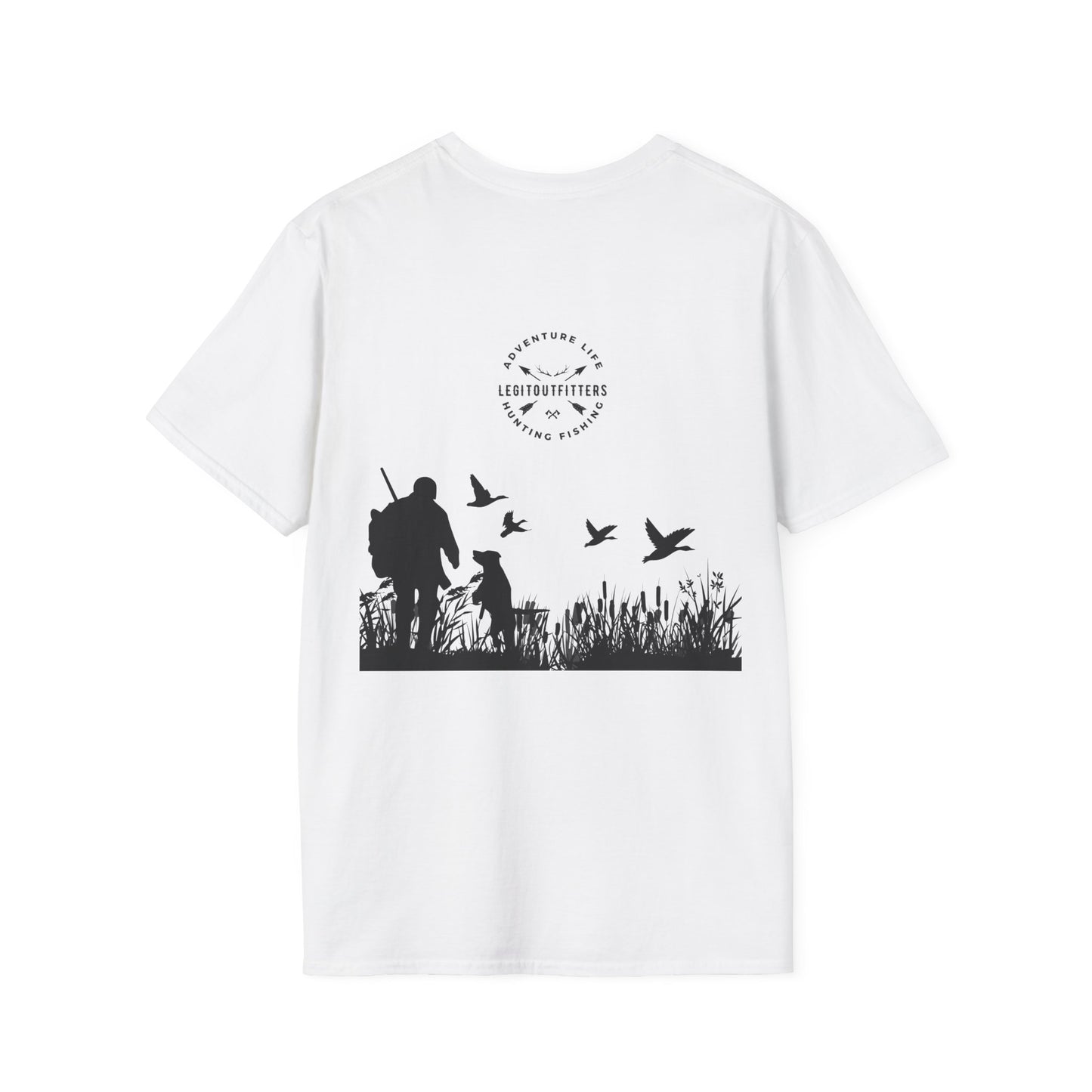 Duck Hunting T-Shirt – Vintage Waterfowl Hunter Tee for Outdoorsmen & Sportsmen